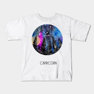 Capricorn Constellation, Capricorn Kids T-Shirt